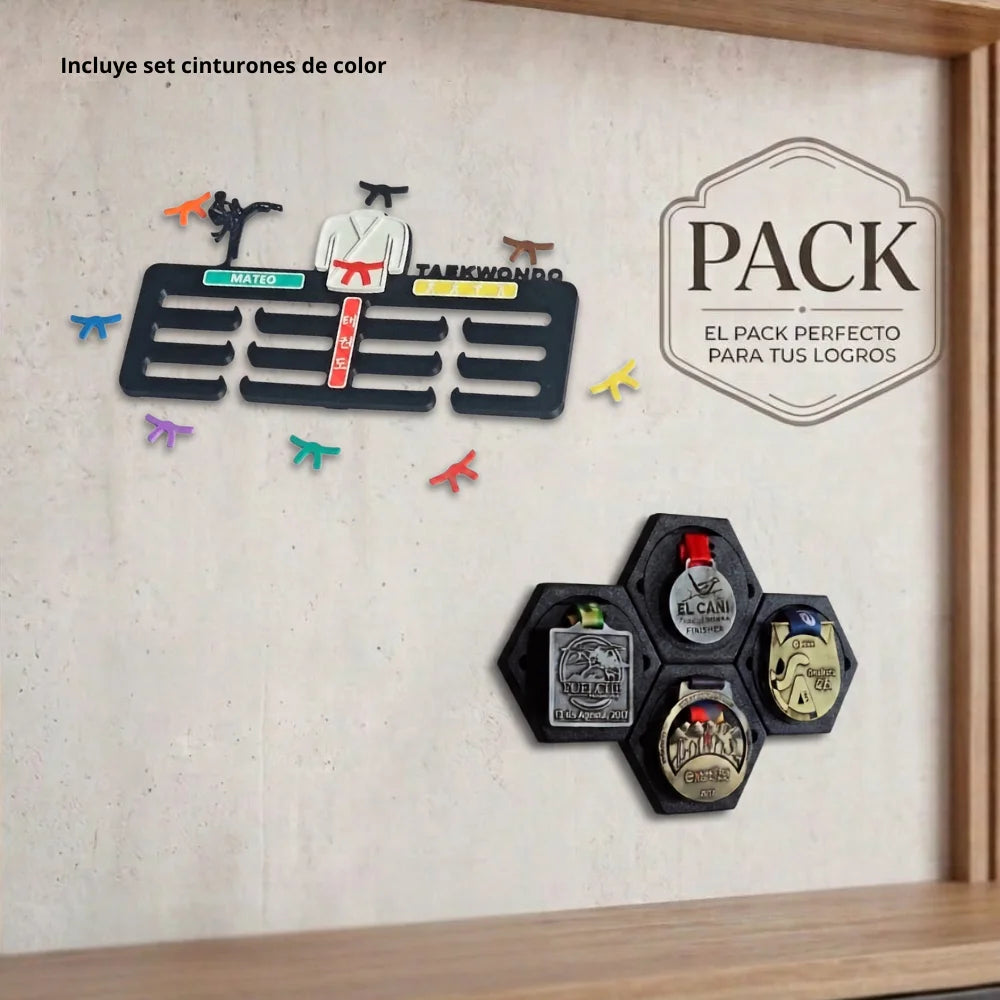 Pack Medallero CLASICO x WILDMEDAL